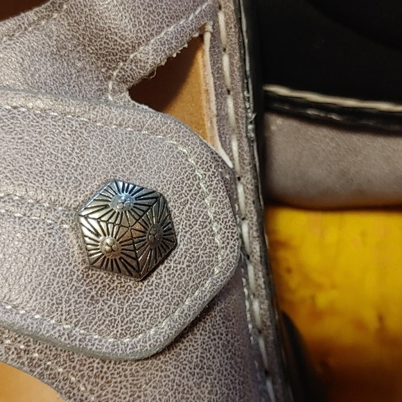 💚Ladies Finn Comfort Gray Sandals - Picture 8 of 16